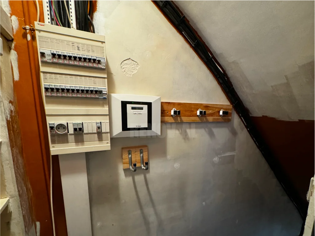 Rénovation escalier avant