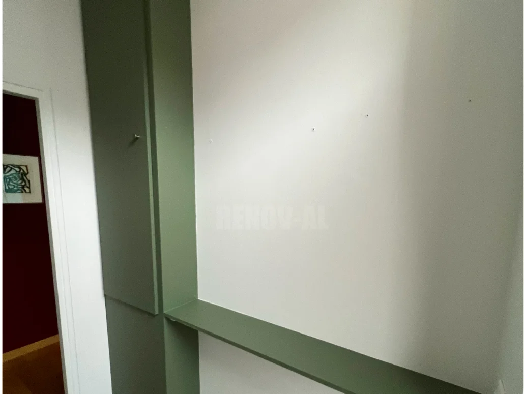 Coffrage sur mesure armoire électrique après