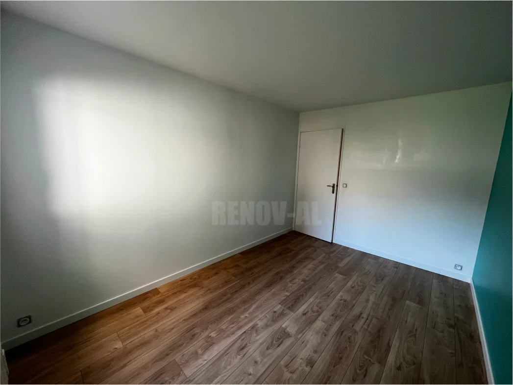 Rénovation sol, murs et plafond chambre - Lomme