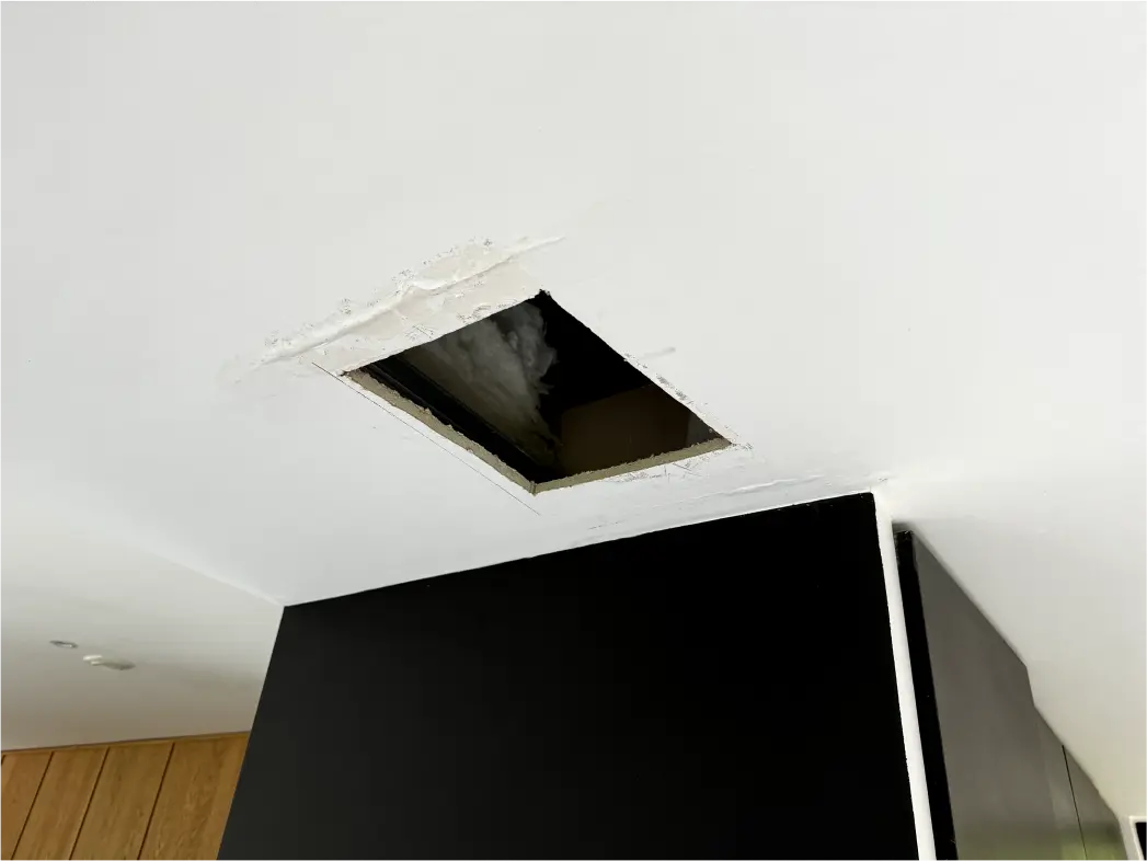  Réparation plafond avant